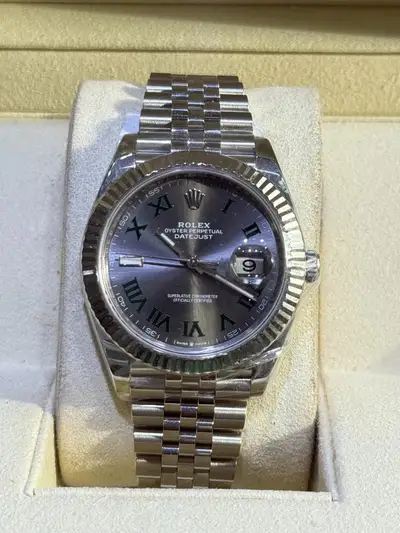 Rolex Wimbledon Datejust Stainless Steel Jubilee