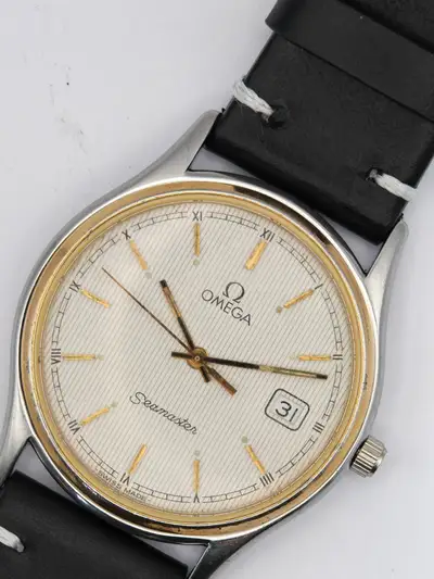 Omega Seamaster Honeycomb White Circa