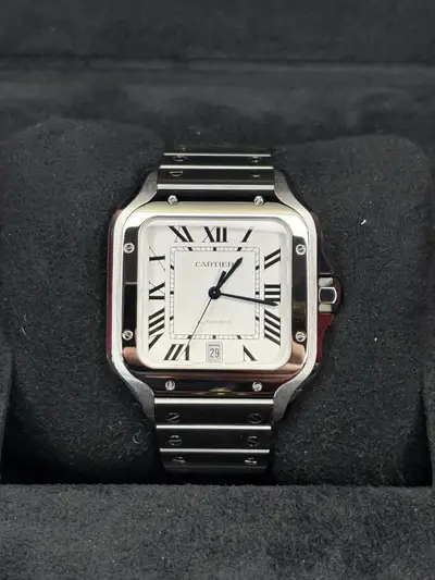 Cartier Santos White WSSA0018