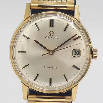 Omega Good Working Omega Seamaster Date Wristwa