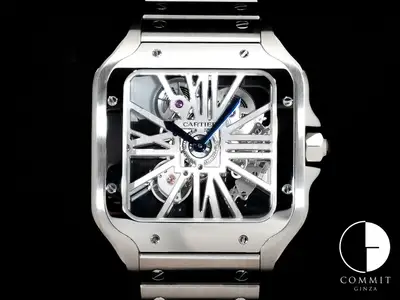 Cartier Santos WHSA0015 Stainless Steel 39