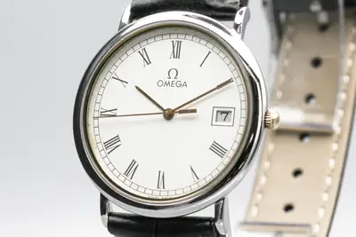 Omega [Near OMEGA De Ville Cal.1231 White