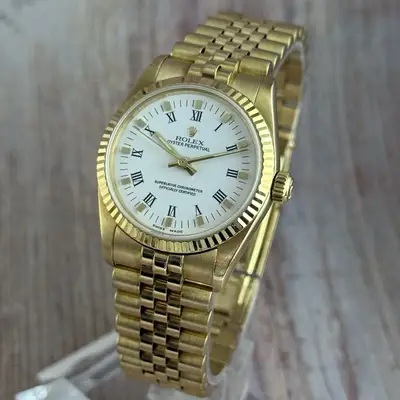 Rolex 18ct Rolex Oyster Perpetual 31 Solid