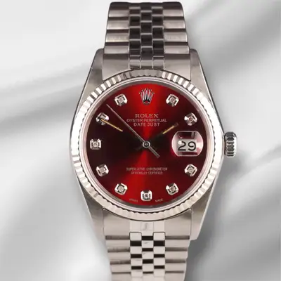 Rolex Datejust Steel Fluted Jubilee