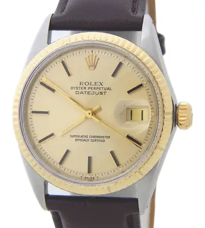 Rolex Datejust 1601 Two-Tone Gold Brown
