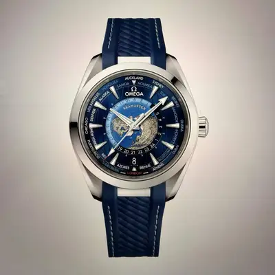 Omega Seamaster Aquaterra GMT Worldtimer With