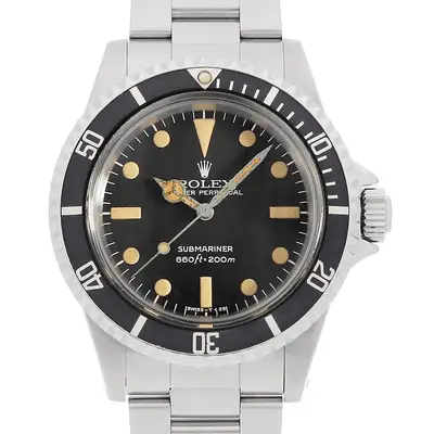 Rolex SUBMARINER 5513 black No border