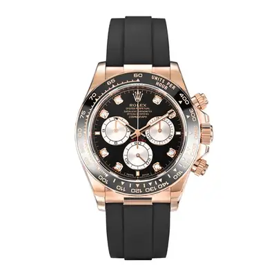 Rolex Daytona Black Diamond Index Ceramic