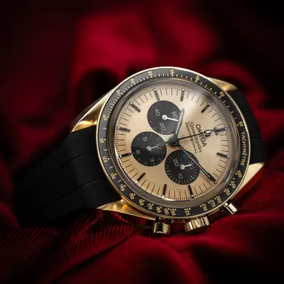 Omega Speedmaster Moonwatch Professional Moonshine Gold