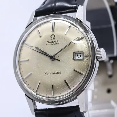 Omega Seamaster Cal.565 Date Silver Swiss