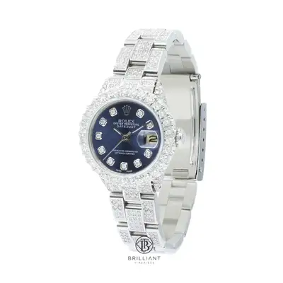 Rolex Datejust Blue Oyster Bracelet 8