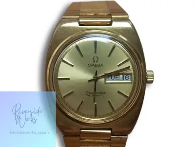 Omega Seamaster Gold Day Date