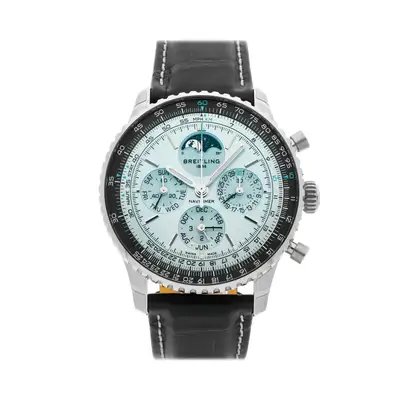 Breitling Navitimer B19 Chrono Steel Platinum