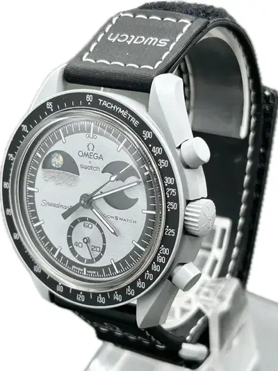 Omega Swatch Speedmaster Mission To Earth Phase
