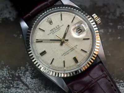 Rolex Stunning Steel Solid Gold Rolex Oyster