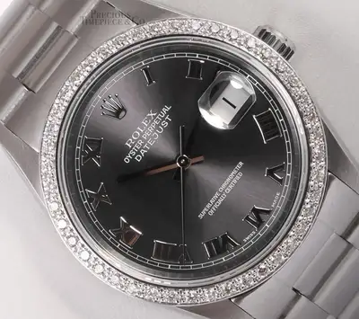 Rolex Datejust Stainless Steel Oyster Gray