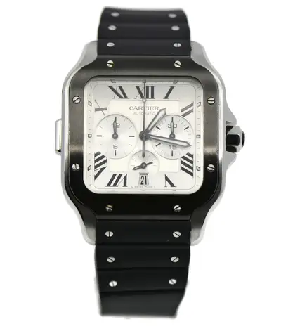 Cartier Santos Chronograph Stainless Steel WSSA0017