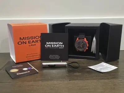 Omega X SWATCH SpeedMaster MoonSwatch MISSION