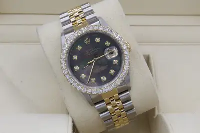 Rolex Datejust Custom 3ct VS Diamond