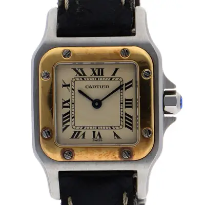 Cartier W200124F Santos Galbe SM Yellow