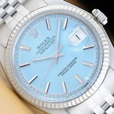 Rolex DATEJUST 18K GOLD STEEL ICE