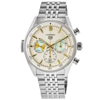 TAG Heuer Carrera Chronograph Seafarer Beige