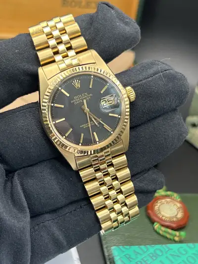 Rolex Datejust 18k Yellow Gold Jubilee