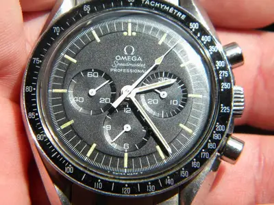Omega SPEEDMASTER MOON 145.022-71. Circa CASE
