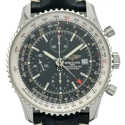Breitling Navitimer World A2432212/B726 Black Stainless