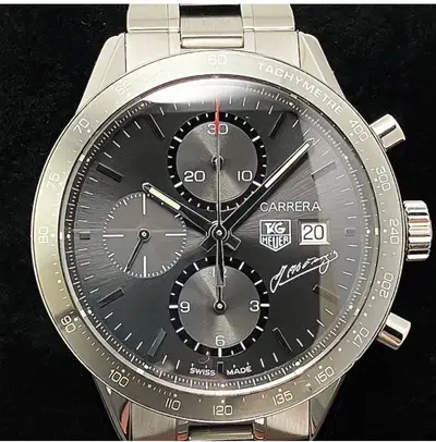 TAG Heuer )Tag Heuer Carrera CV201c JM Fangio