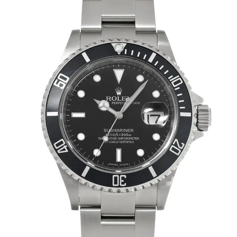 Rolex Submariner 16610 40mm Stainless Steel Black Wristwatch #WW5054