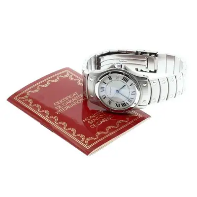 Cartier Santos-Dumont LM W20026K1 SS #C4782