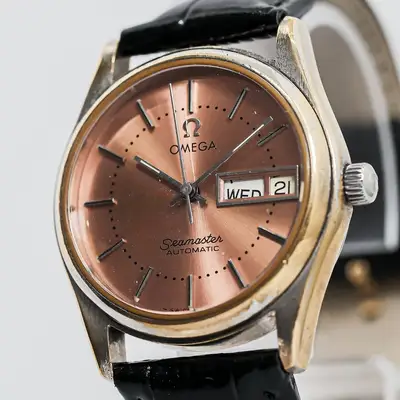 Omega Seamaster Cal.1020 Gold x Pink
