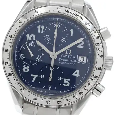 Omega OMEGA WATCH 3513.82 SPEEDMASTER CHRONOGRAPH DATE AUTOMATIC NAVY DIAL SS MEN'S