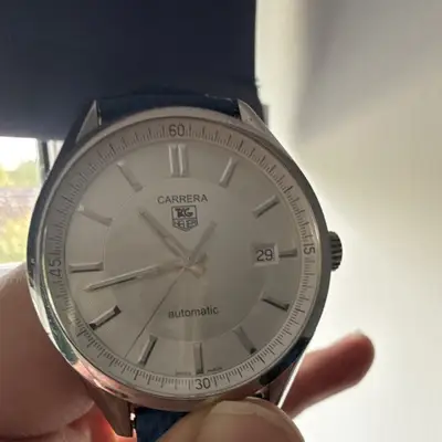 TAG Heuer Carrera WAR211B Blue Leather