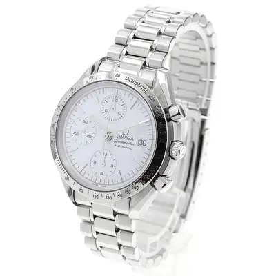 Omega Speedmaster 3511.2 White Chronograph