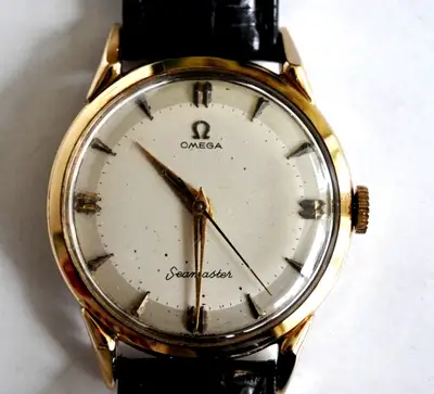 Omega Vtg. Omega 18K rose gold Seamaster