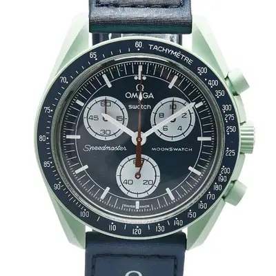 Omega Speedmaster Moonwatch Mission Earth Swatch