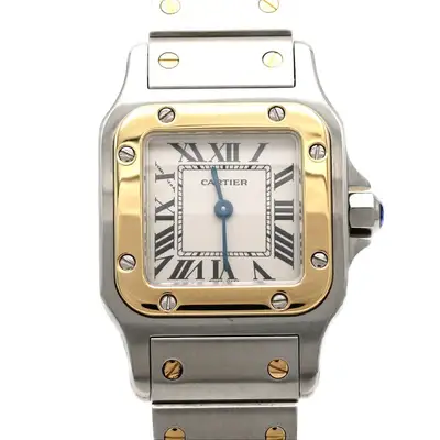 Cartier Santos Galbe SM Two-tone W20012C4