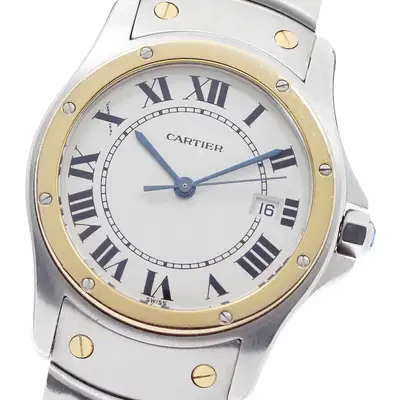 Cartier W20037R3 Santos Ronde MM Date