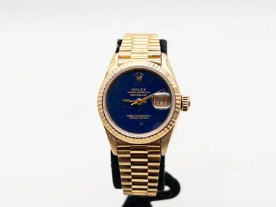 Rolex $30,000 ROLEX PRESIDENT DATEJUST BLUE LAPIS
