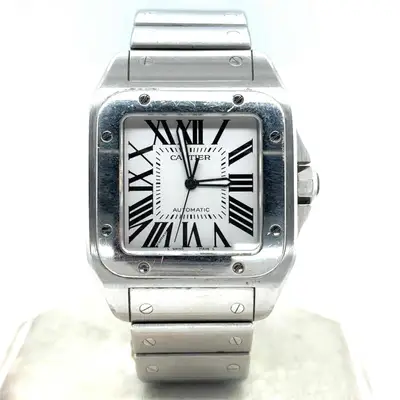Cartier Santos 100 Large Model Stainless