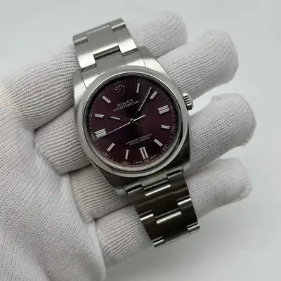 Rolex Oyster Perpetual Steel Red 116000