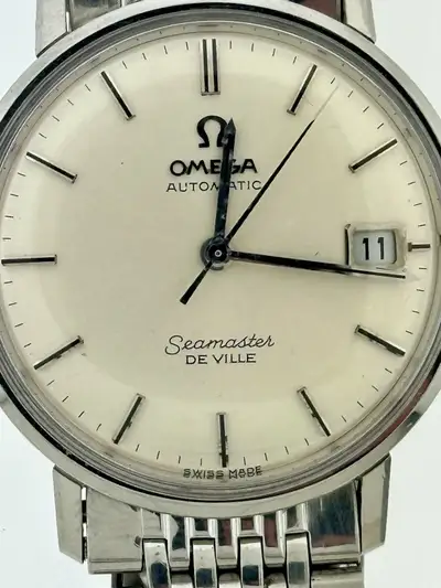Omega seamaster deville date band