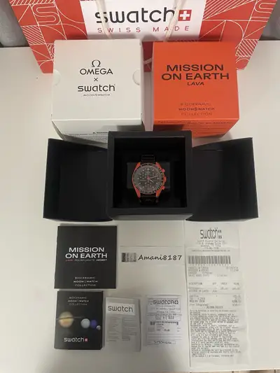Omega x Swatch Mission On Earth