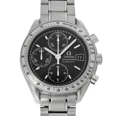 Omega Omega Speedmaster 3513.50 39mm Stainless Steel Black Wristwatch #WW5376