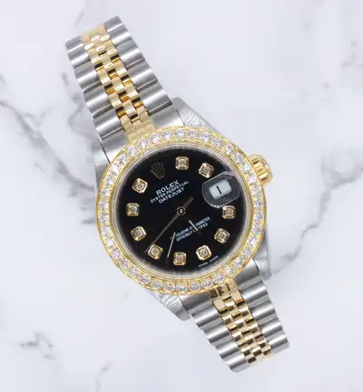Rolex Datejust Black Bezel