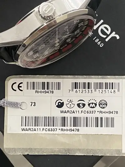 TAG Heuer Carrera Black WAR2A11.FC6337 limited