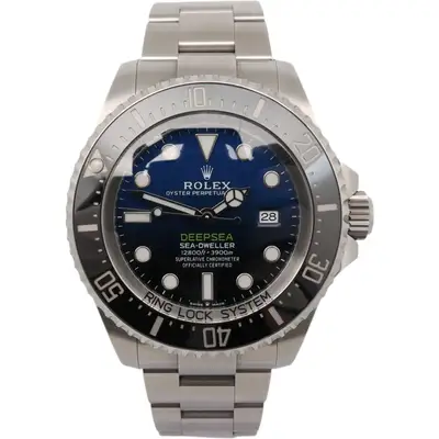 Rolex Rolex Sea-Dweller D-Blue Deepsea James Cameron Black Blue Dial Watch 126660