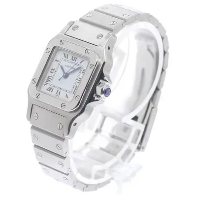 Cartier Santos Galbe SM SS #C2362